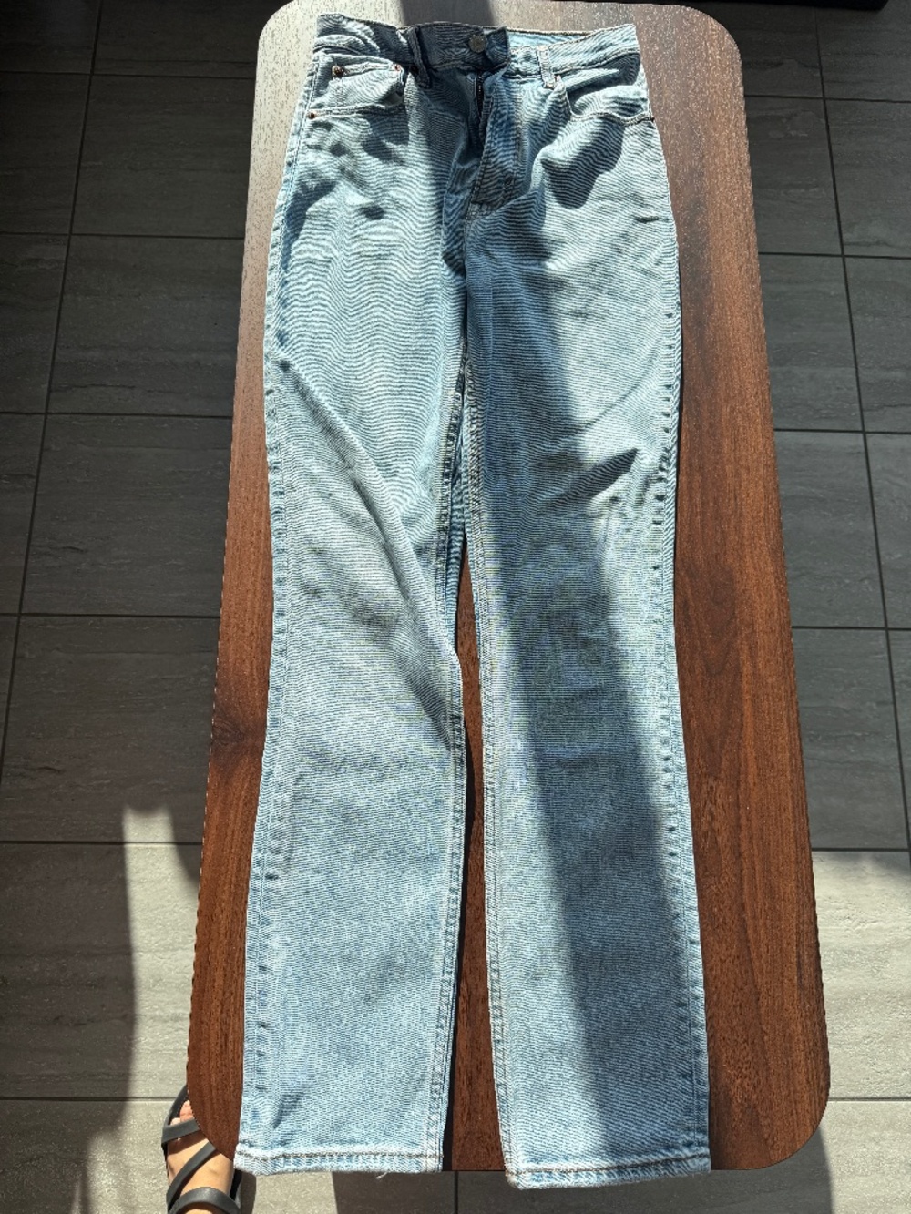 Abercrombie and Fitch 90s Slim Straight Ultra High Rise Size 26